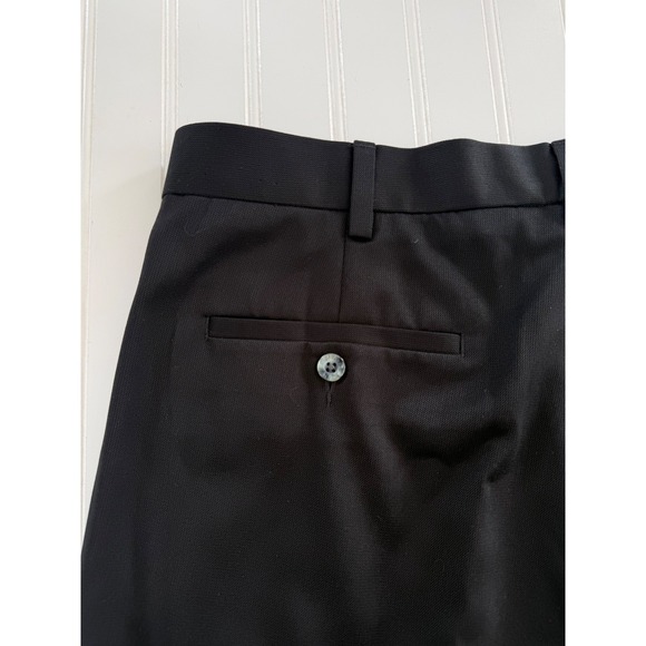 Ping Mens 38 Black Pleated Shorts Polyester Rayon Dress Casual Pockets Golf - Picture 10 of 11
